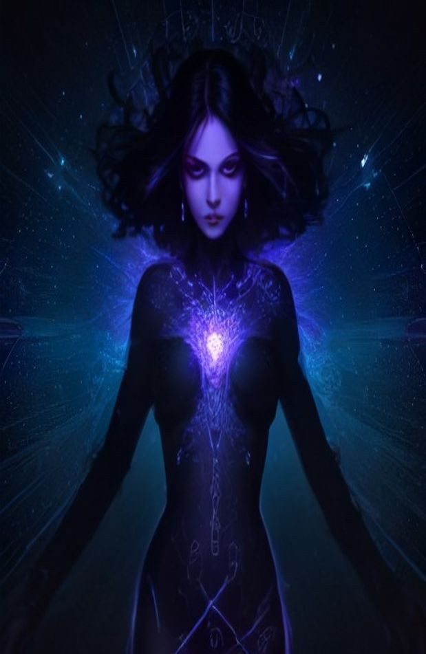 Black Light AI Wallpaper HD