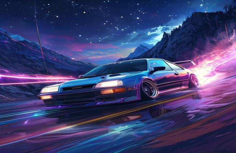 Initial D AI Wallpaper