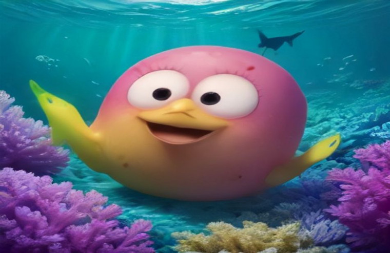 Surprised Patrick AI Wallpaper