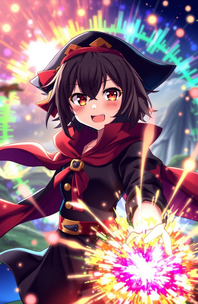Megumin AI Wallpaper