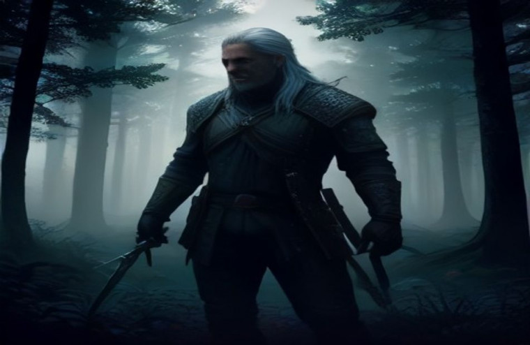 Witcher AI Wallpaper