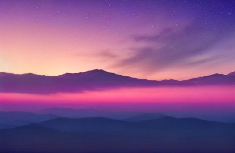 Anime Sky AI Wallpaper