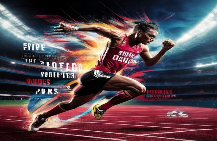 Athlete Motivation AI Wallpaper