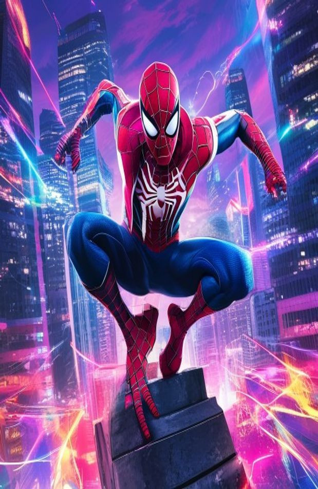 Spiderman AI Wallpaper