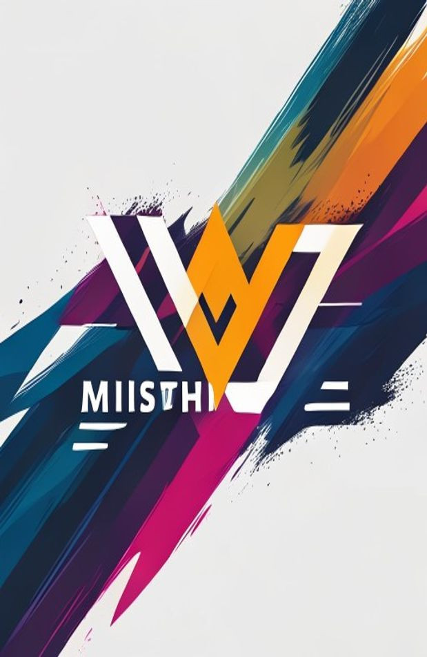 Mitsubishi Logo AI Wallpaper