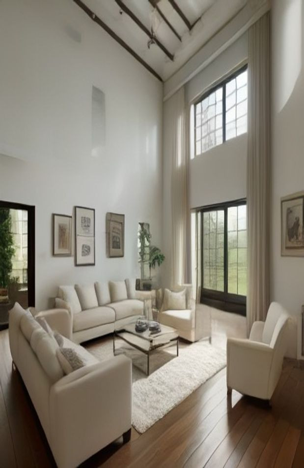 Luxury House AI Wallpaper