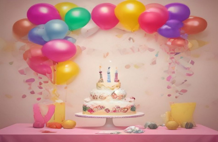 Cocomelon Happy BirtHDay AI Wallpaper