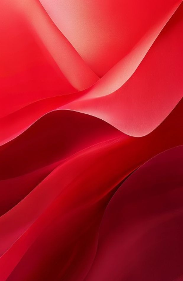 Red Gradient AI Wallpaper