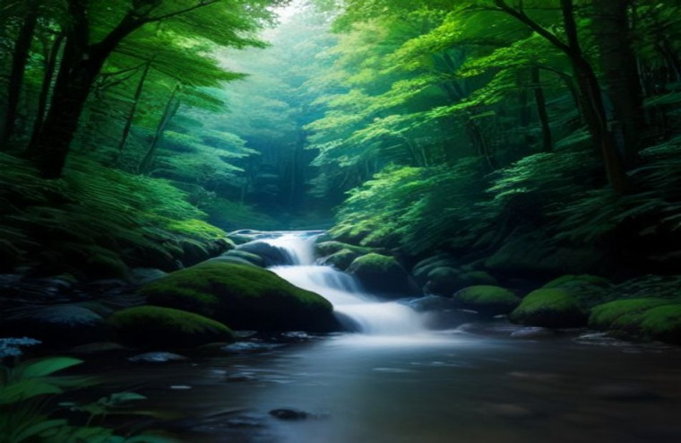 Nice Nature AI Wallpaper