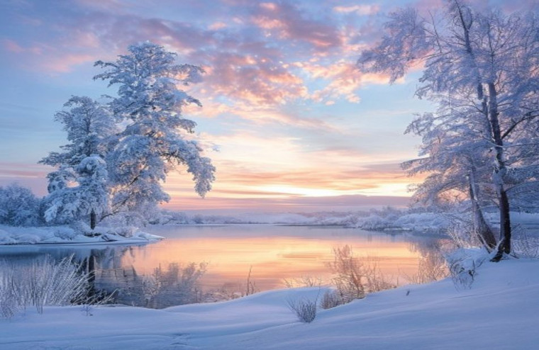 Winter Pictures AI Wallpaper