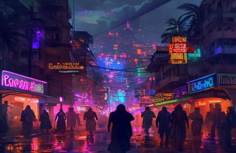 Sacred Games AI Wallpaper
