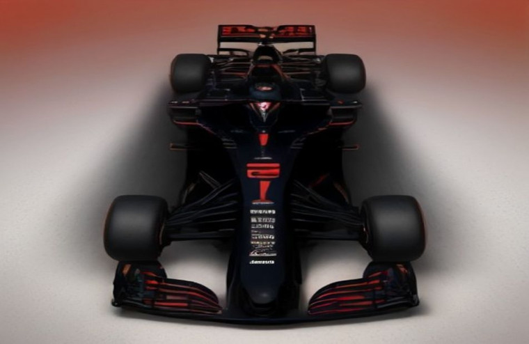 Red Bull F1 White AI Wallpaper