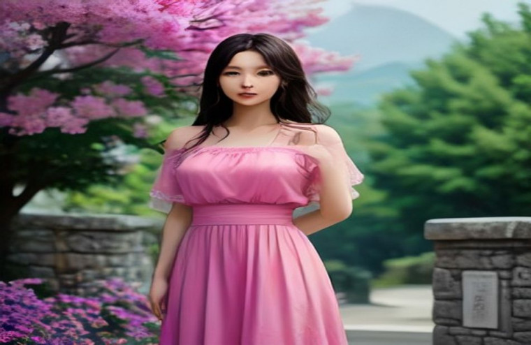 Korean Actress AI Wallpaper