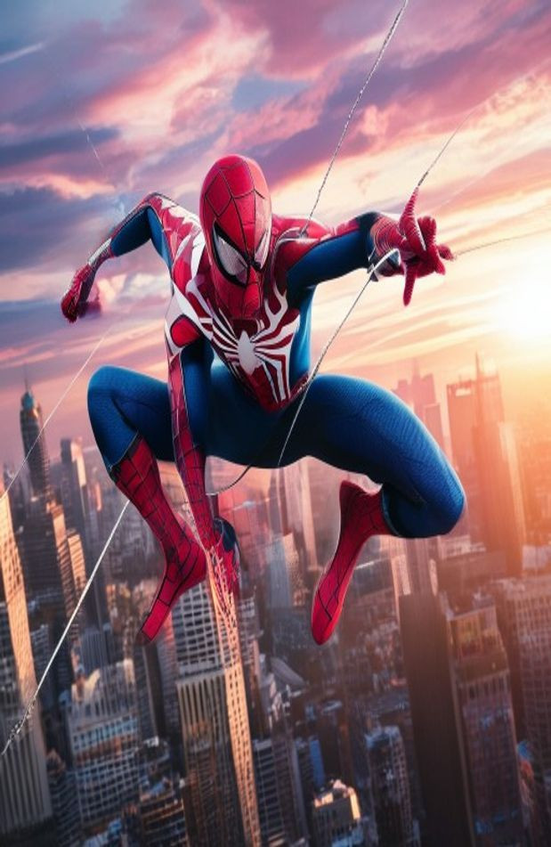Spiderman AI Wallpaper