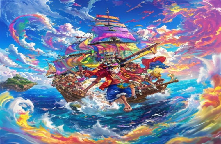 One Piece Anime AI Wallpaper