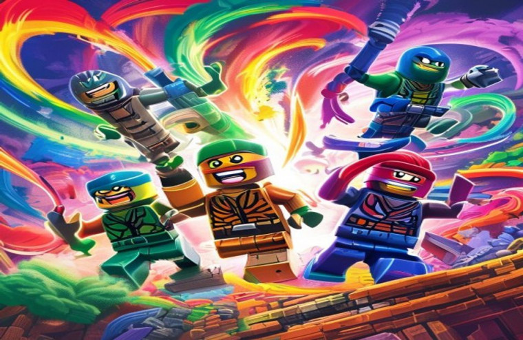 Lego Ninjago AI Wallpaper