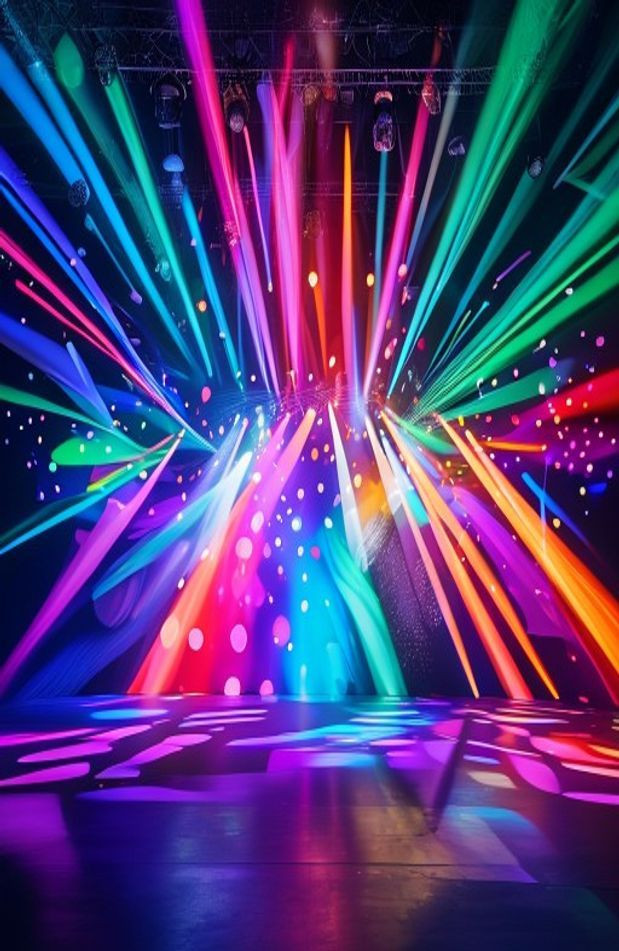 Stage Lighting AI Wallpaper