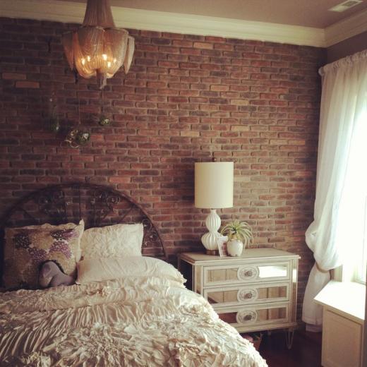 Free download Wonderful Brick Wallpaper Bedroom Ideas [720x540] for