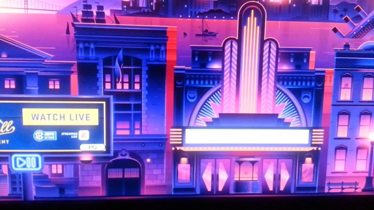 roku screensaver city stroll movie magic