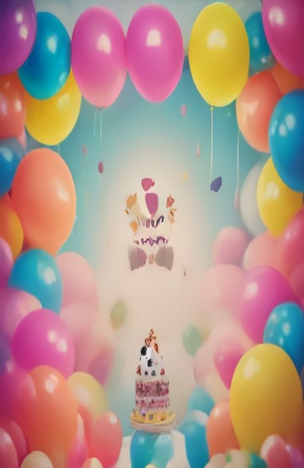Cocomelon Happy BirtHDay AI Wallpaper