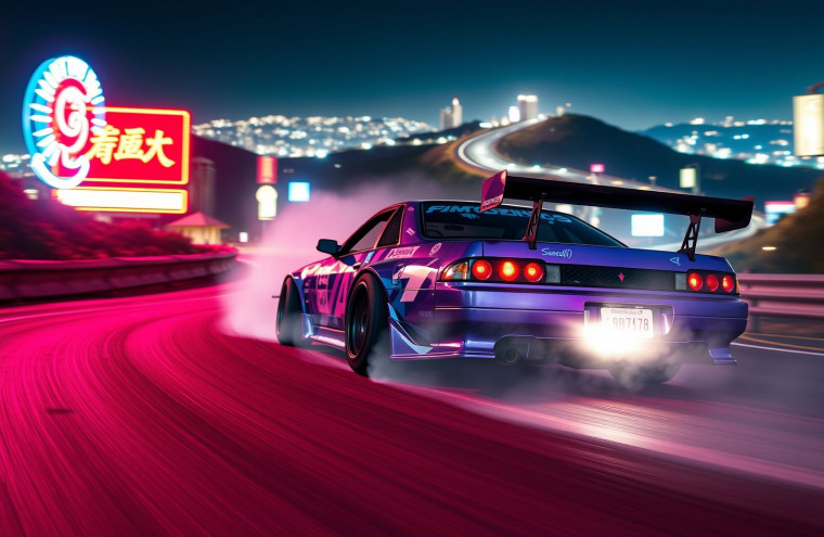 Jdm Drift AI Wallpaper