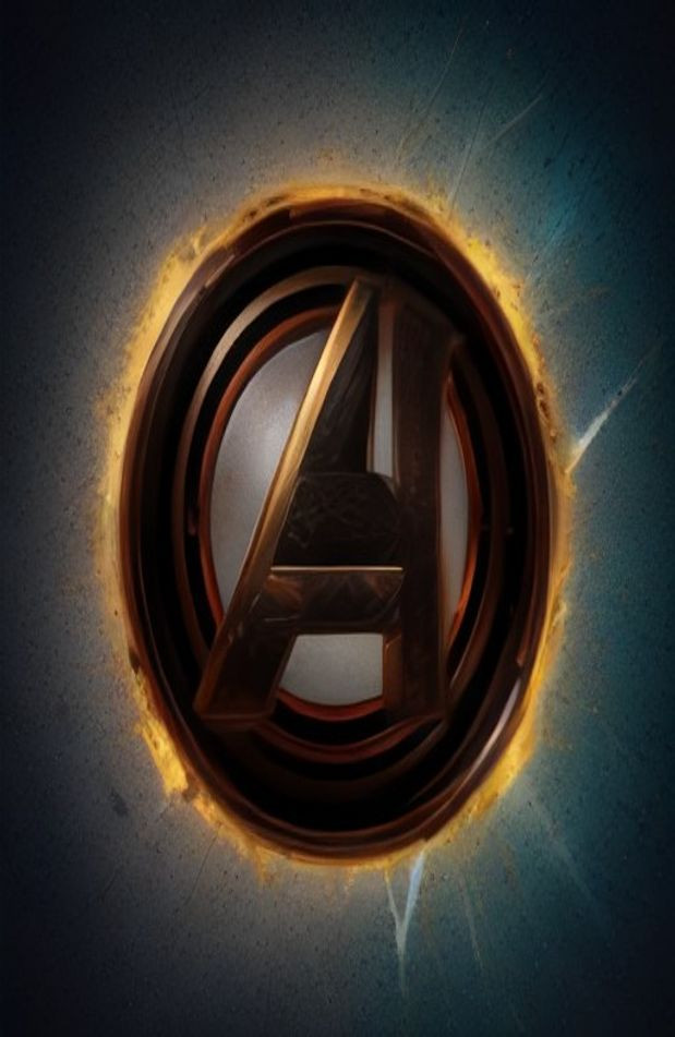 Avengers Logo AI Wallpaper