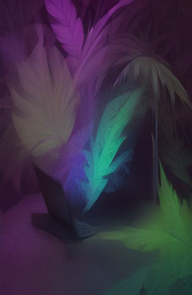Marijuana AI Wallpaper Computer