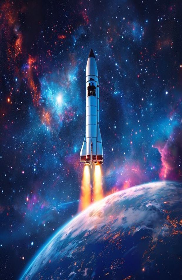Space Shuttle AI Wallpaper