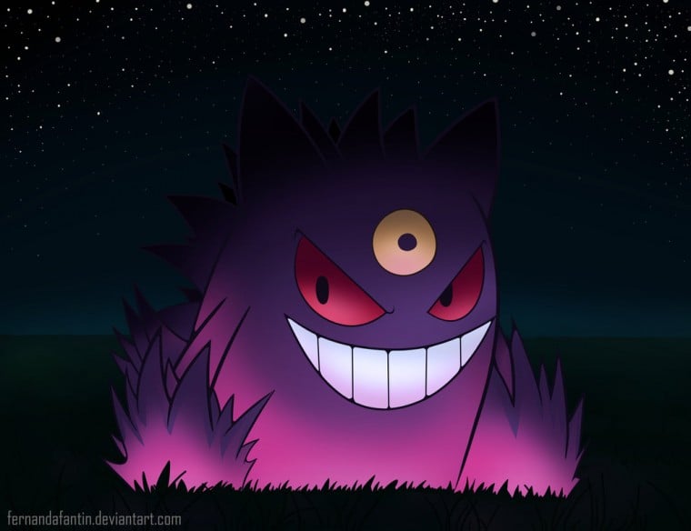 Free download Shiny Mega Gengar by Hattori Hako [1000x817] for your ...