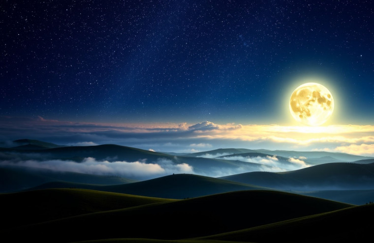 HD Moon AI Wallpaper 1080p