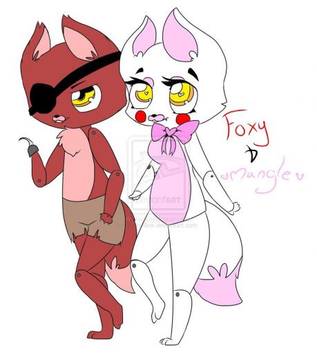 FNAF 2 Mangle Fox Themed Adopt FREE CLOSED by virusvines. 48+ Foxy and ...