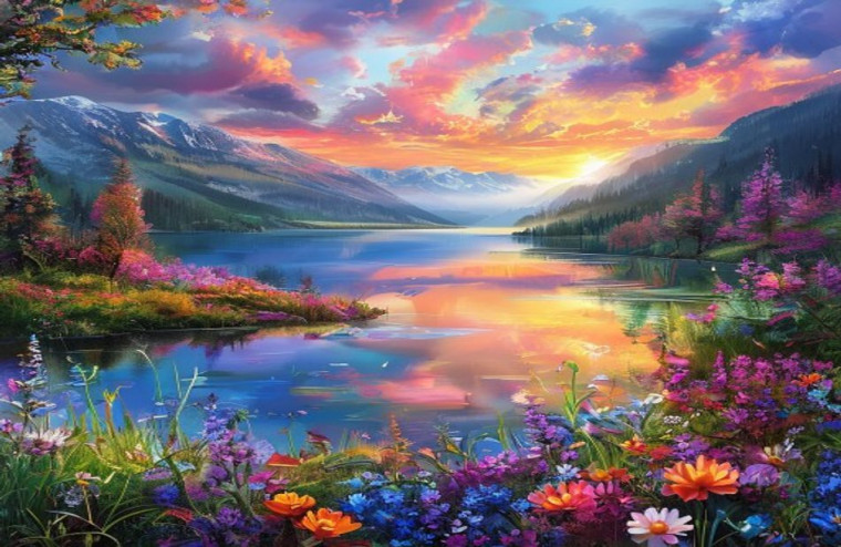 Beautiful HD AI Wallpaper Wide 1080p