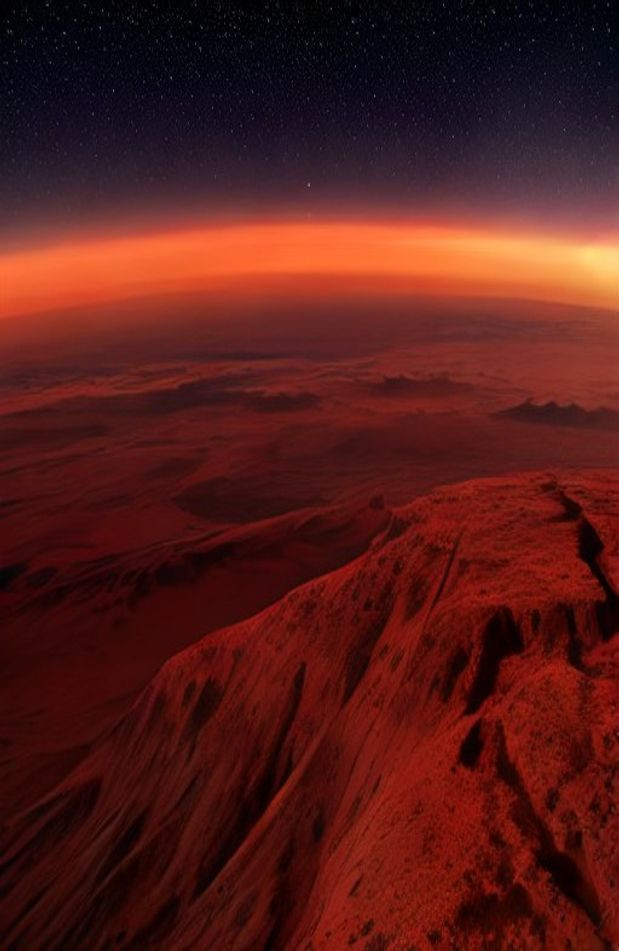 Mars Surface AI Wallpaper