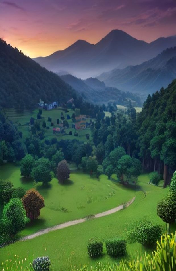 Minecraft AI Wallpaper For Windows