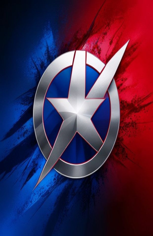 Marvel Shield Logo AI Wallpaper