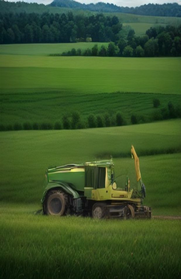 John Deere Logo AI Wallpaper