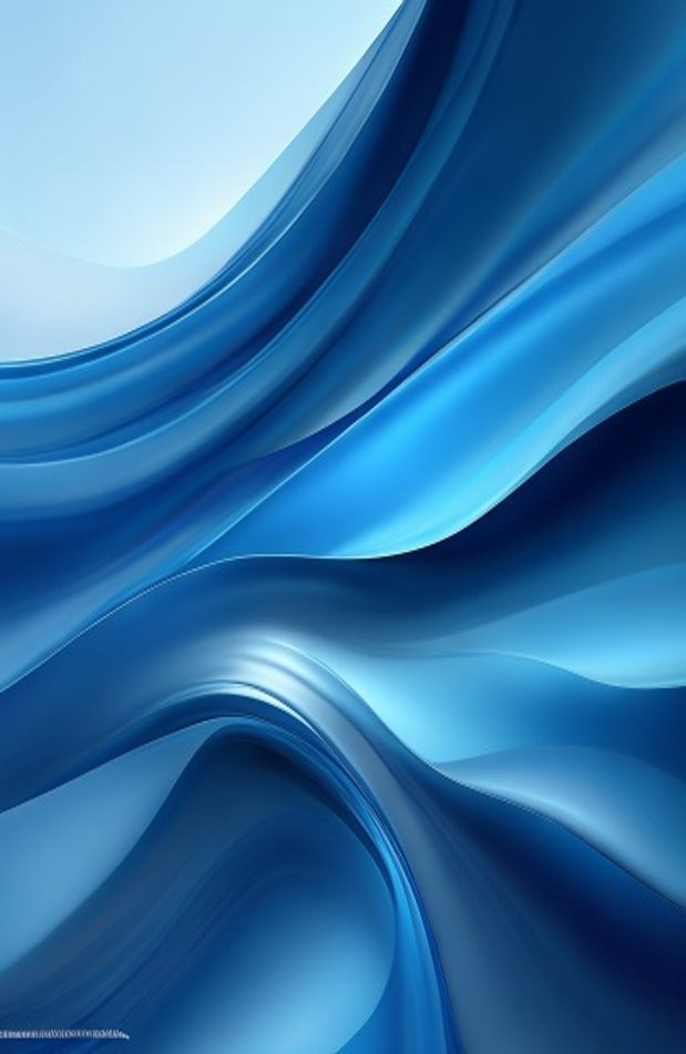 Blue HD AI Wallpaper 1080p