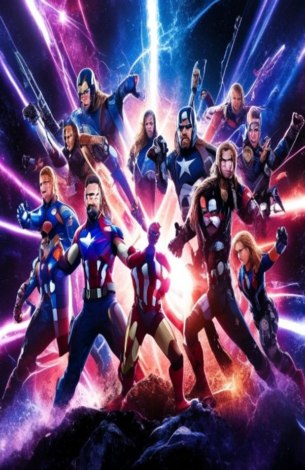 Avengers Endgame AI Wallpaper