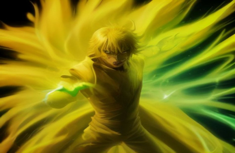 Yellow Flash Minato AI Wallpaper