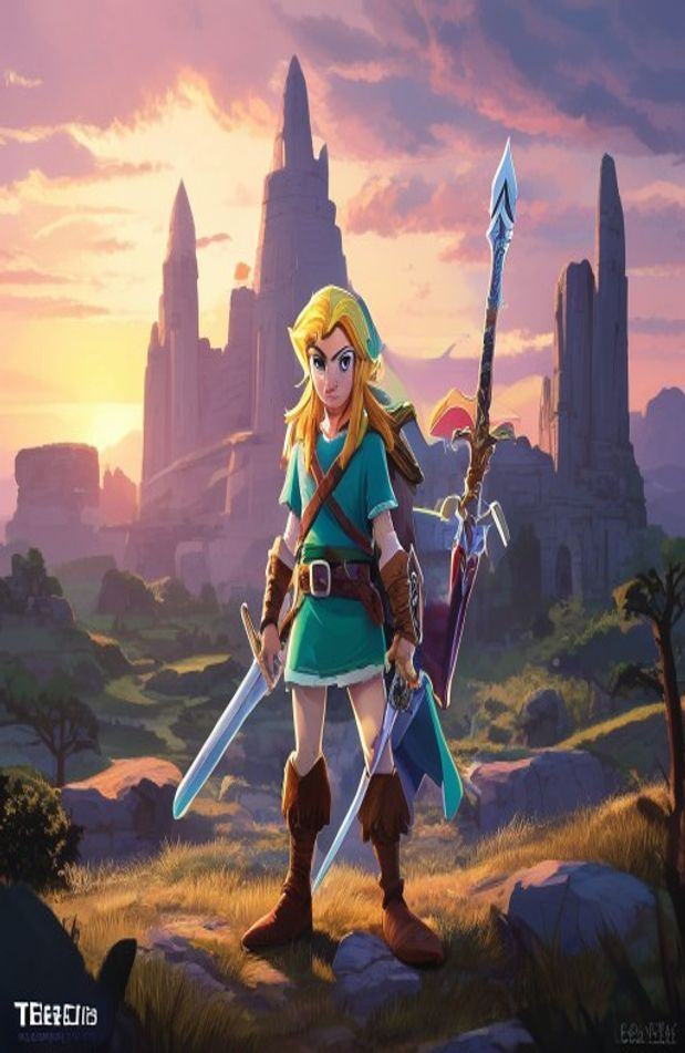 The Legend Of Zelda Botw AI Wallpaper