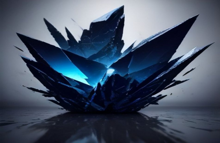 3d Broken Screen AI Wallpaper