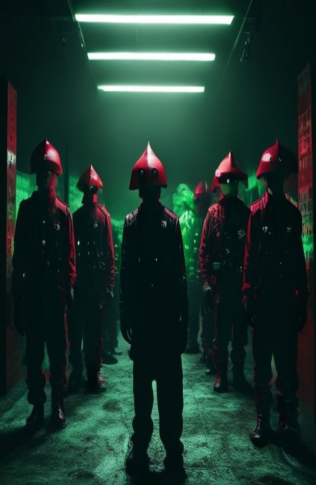 Squid Game Netflix AI Wallpaper