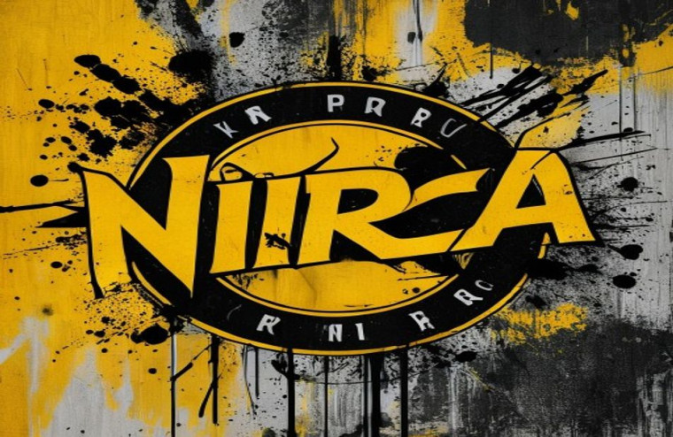 Nirvana Logo AI Wallpaper