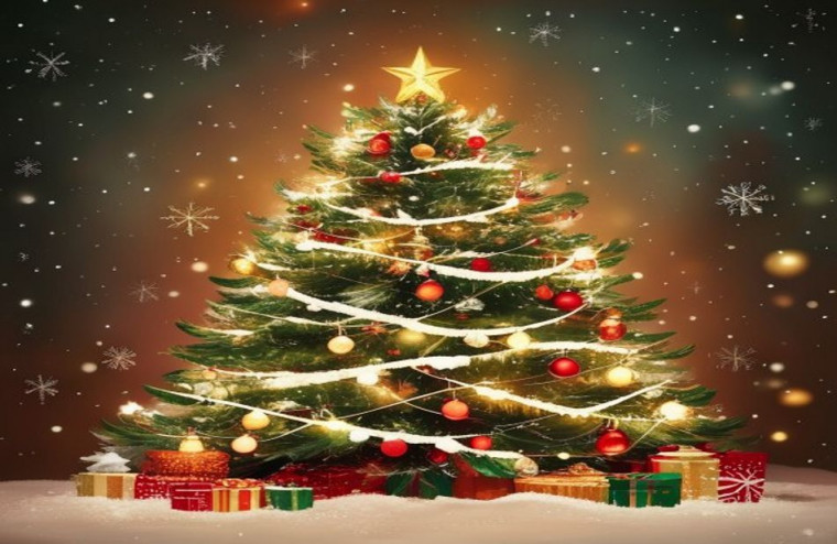Aesthetic AI Wallpaper Christmas