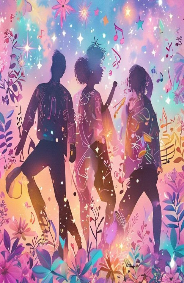 Bts Aesthetic AI Wallpaper