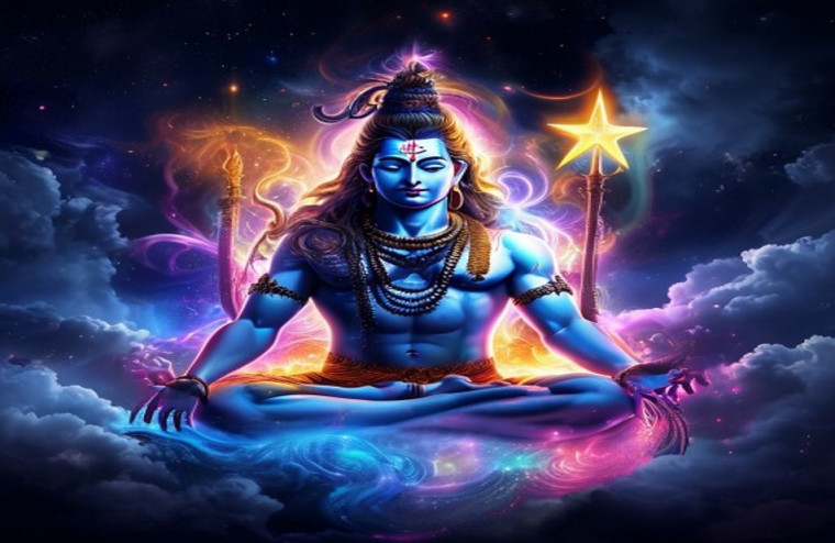 3d Shiva AI Wallpaper