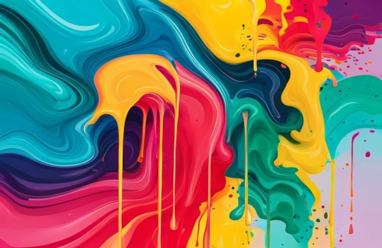 Drippy AI Wallpaper
