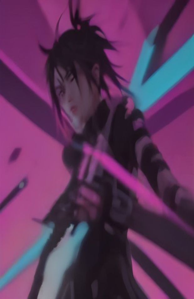 Anime Gun AI Wallpaper