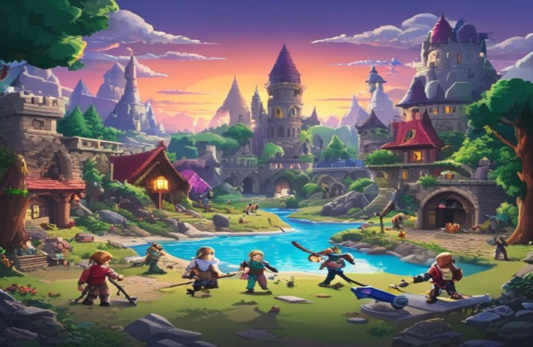 Old School Runescape AI Wallpaper