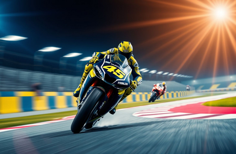Valentino Rossi AI Wallpaper HD